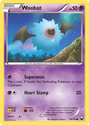 Woobat (50/108) [Dark Explorers] Reverse Holofoil - Common