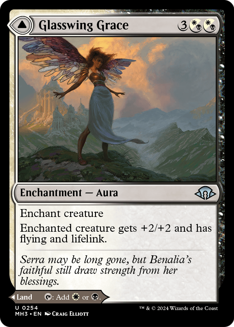 Glasswing Grace (MH3-254) [Modern Horizons 3]