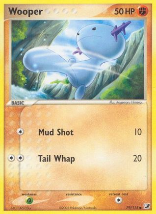 Wooper (079/115) [Unseen Forces] Reverse Holofoil - Common