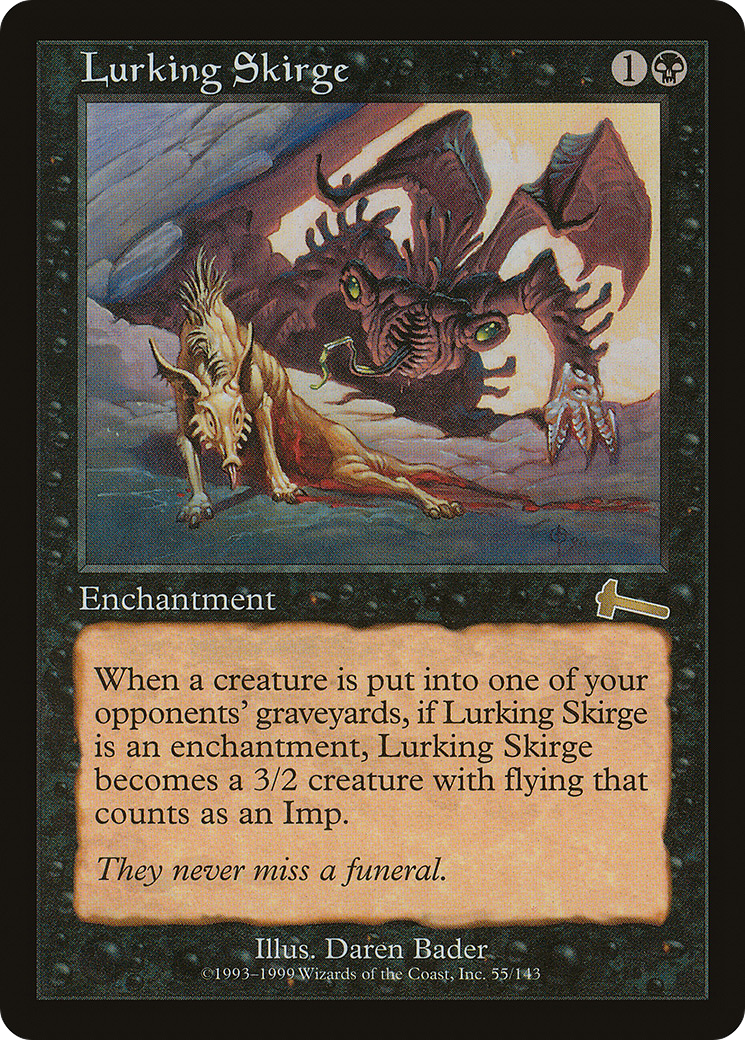 Lurking Skirge (ULG-055) [Urza's Legacy]