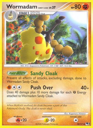 Wormadam Sandy Cloak (10/17) [POP Series 7] - Uncommon
