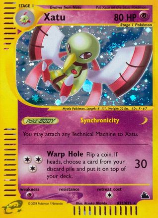 Xatu (H32) (H32/144) [Skyridge] Holofoil - Holo Rare