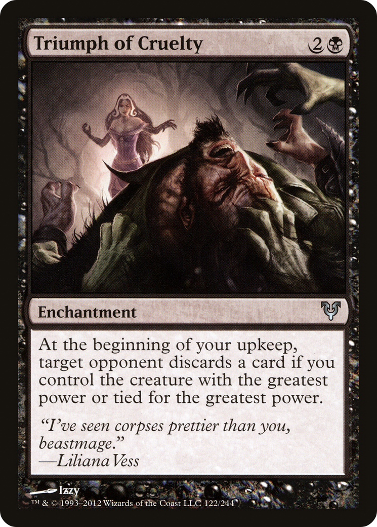 Triumph of Cruelty (AVR-122) [Avacyn Restored]