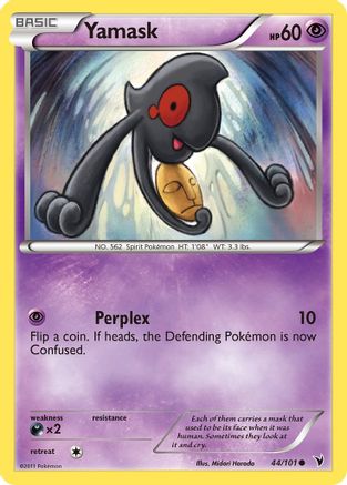 Yamask (44/101) [Noble Victories] Reverse Holofoil - Common