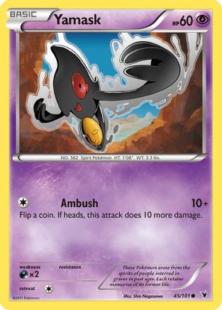Yamask (45/101) [Noble Victories] - Common