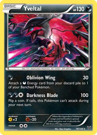 Yveltal (078/146) [XY Base Set] - Rare