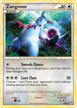 Zangoose (39/95) [Call of Legends] - Rare