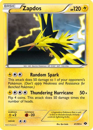 Zapdos (041/99) [Next Destinies] Holofoil - Holo Rare