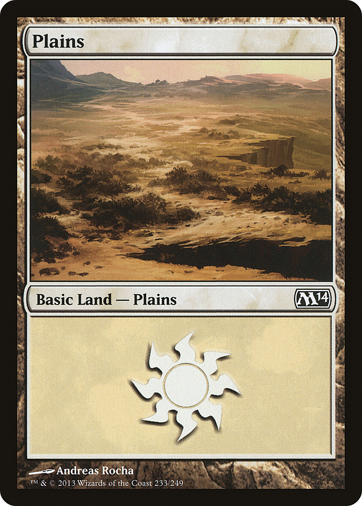 Plains (M14-233) [Magic 2014]