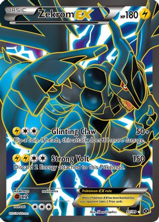 Zekrom EX (97 Full Art) (97/99) [Next Destinies] Holofoil - Ultra Rare