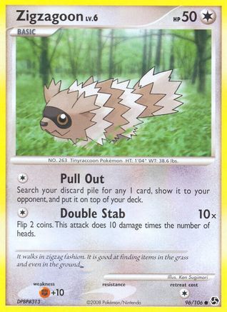 Zigzagoon (96/106) [Great Encounters] - Common