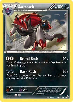 Zoroark (090/113) [Legendary Treasures] Reverse Holofoil - Holo Rare