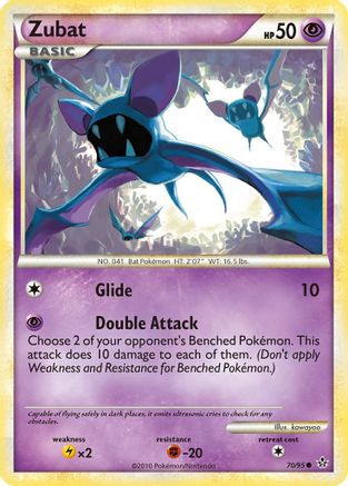 Zubat (070/95) [Unleashed] Reverse Holofoil - Common