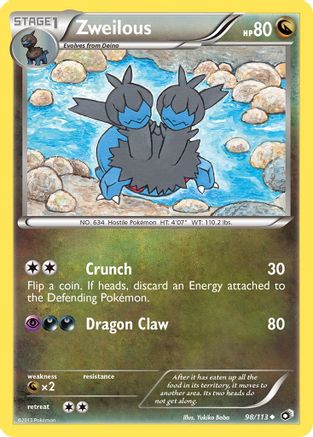 Zweilous (98/113) [Legendary Treasures] Reverse Holofoil - Uncommon