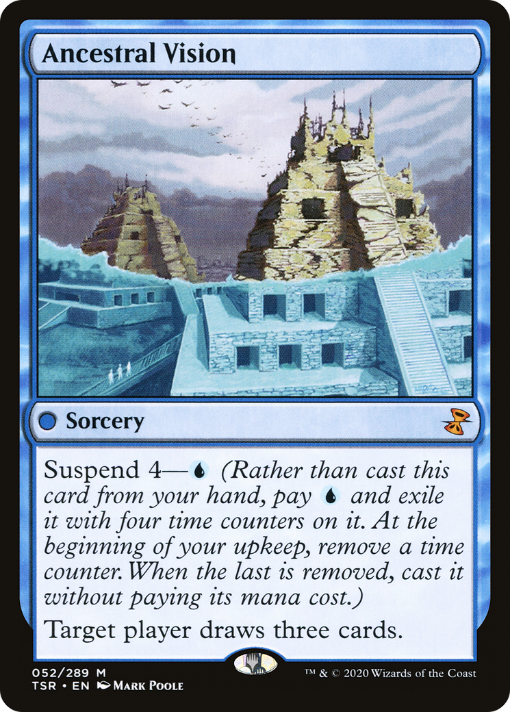Ancestral Vision (TSR-052) [Time Spiral Remastered] Foil