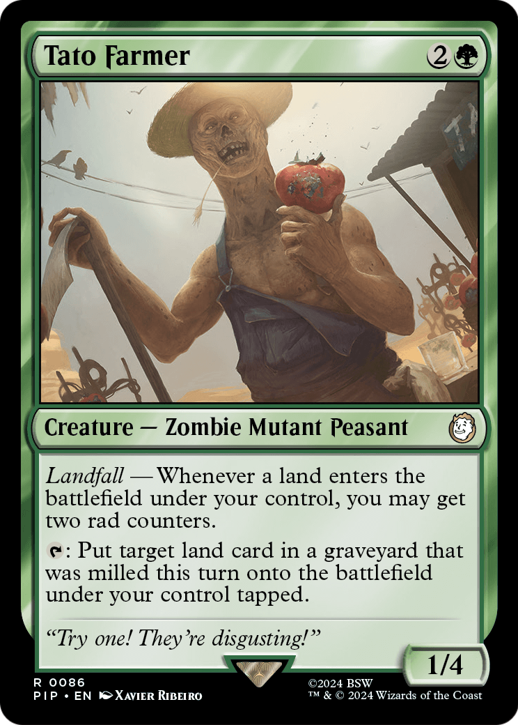Tato Farmer (PIP-086) [Fallout]