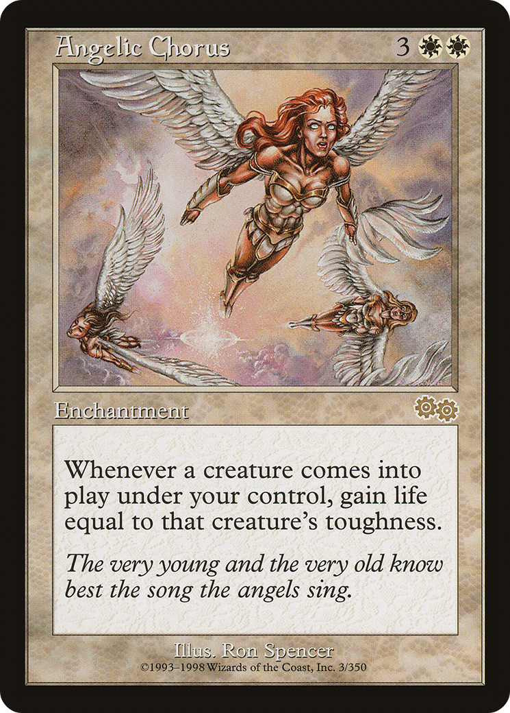 Angelic Chorus (USG-003) [Urza's Saga]
