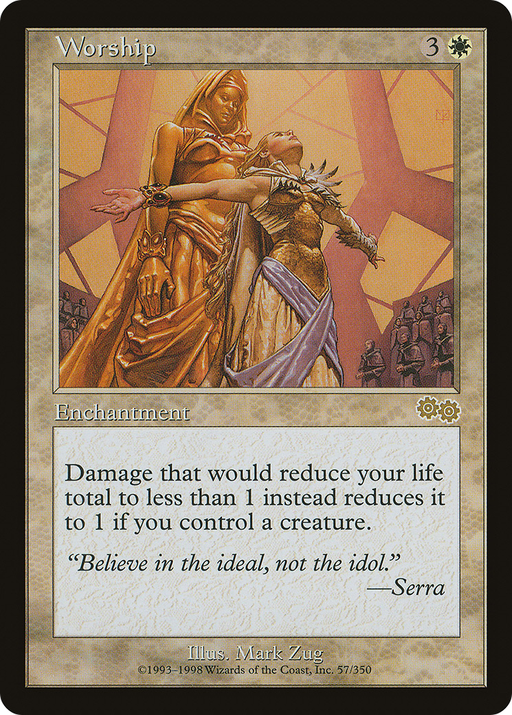 Worship (USG-057) [Urza's Saga]