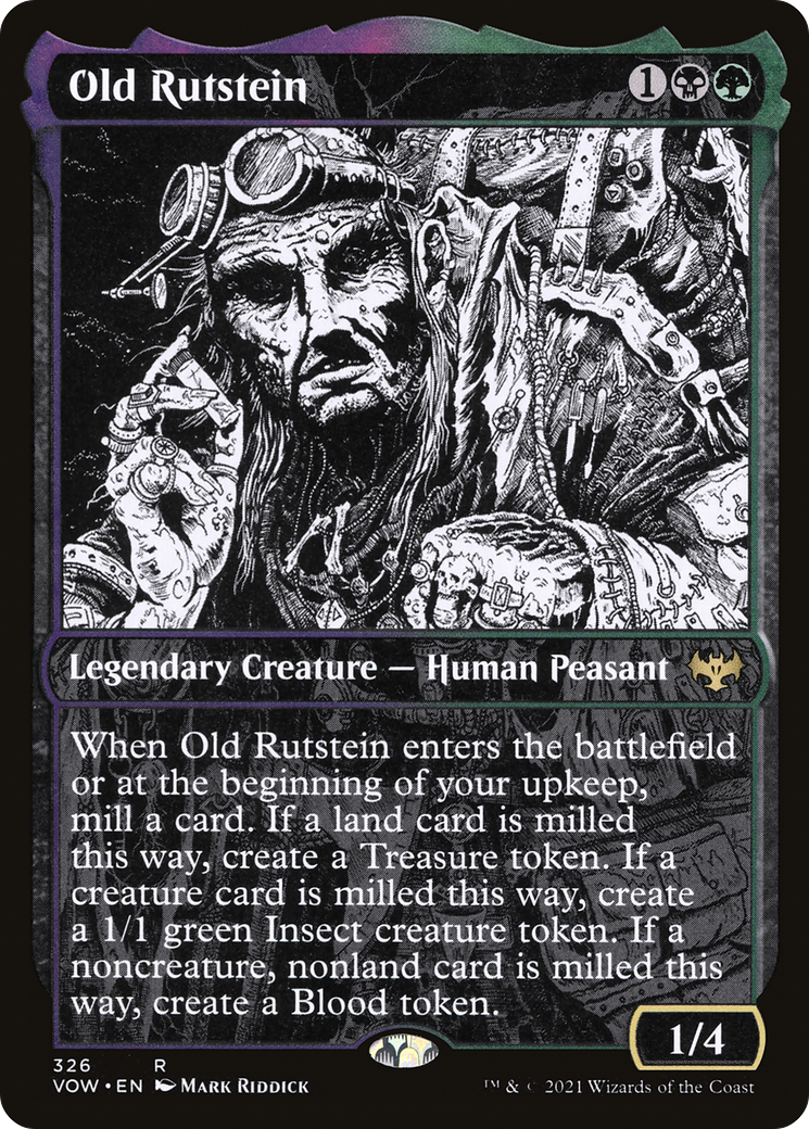 Old Rutstein (Showcase) (VOW-326) [Innistrad: Crimson Vow]