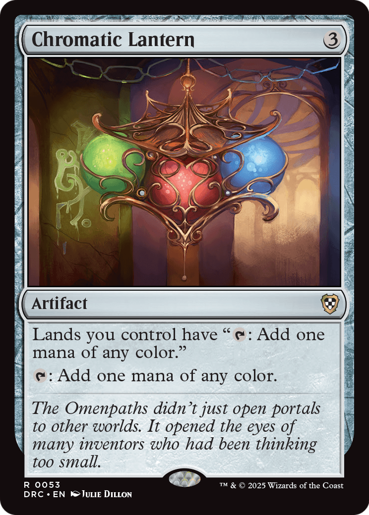 Chromatic Lantern (DRC-053) [Commander: Aetherdrift]