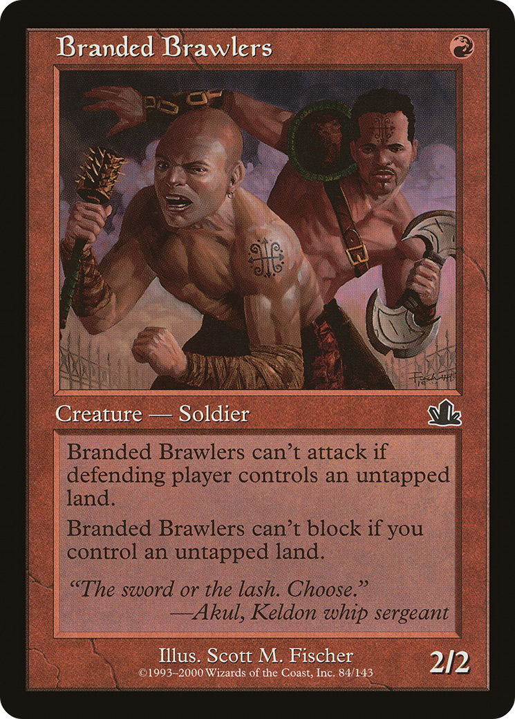 Branded Brawlers (PCY-084) [Prophecy] Foil
