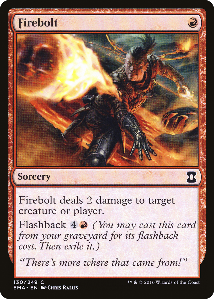 Firebolt (EMA-130) [Eternal Masters] Foil