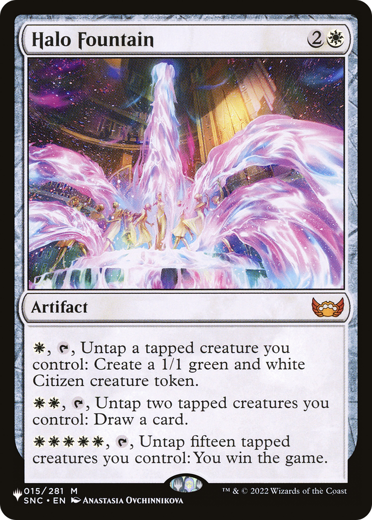 Halo Fountain (LIST-SNC-15) [The List Reprints]