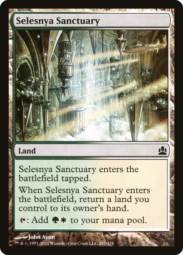 Selesnya Sanctuary (CMD-287) [Commander 2011]