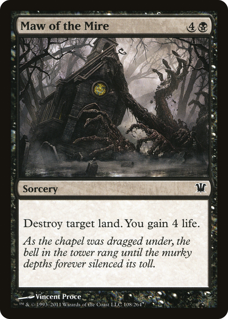 Maw of the Mire (ISD-108) [Innistrad] Foil