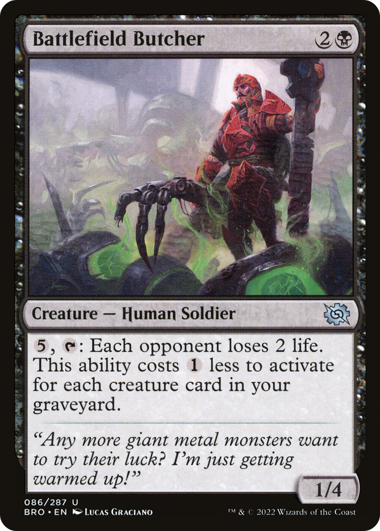 Battlefield Butcher (BRO-086) [The Brothers' War]