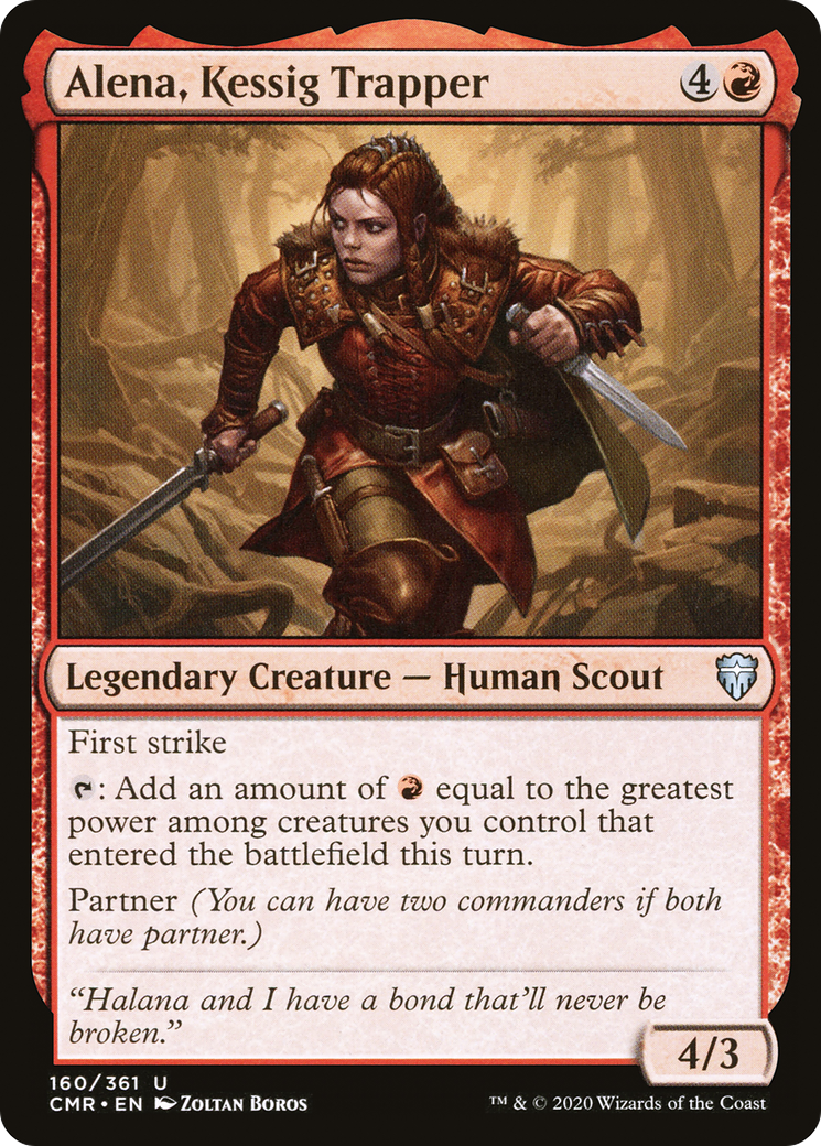 Alena, Kessig Trapper (CMR-160) [Commander Legends]