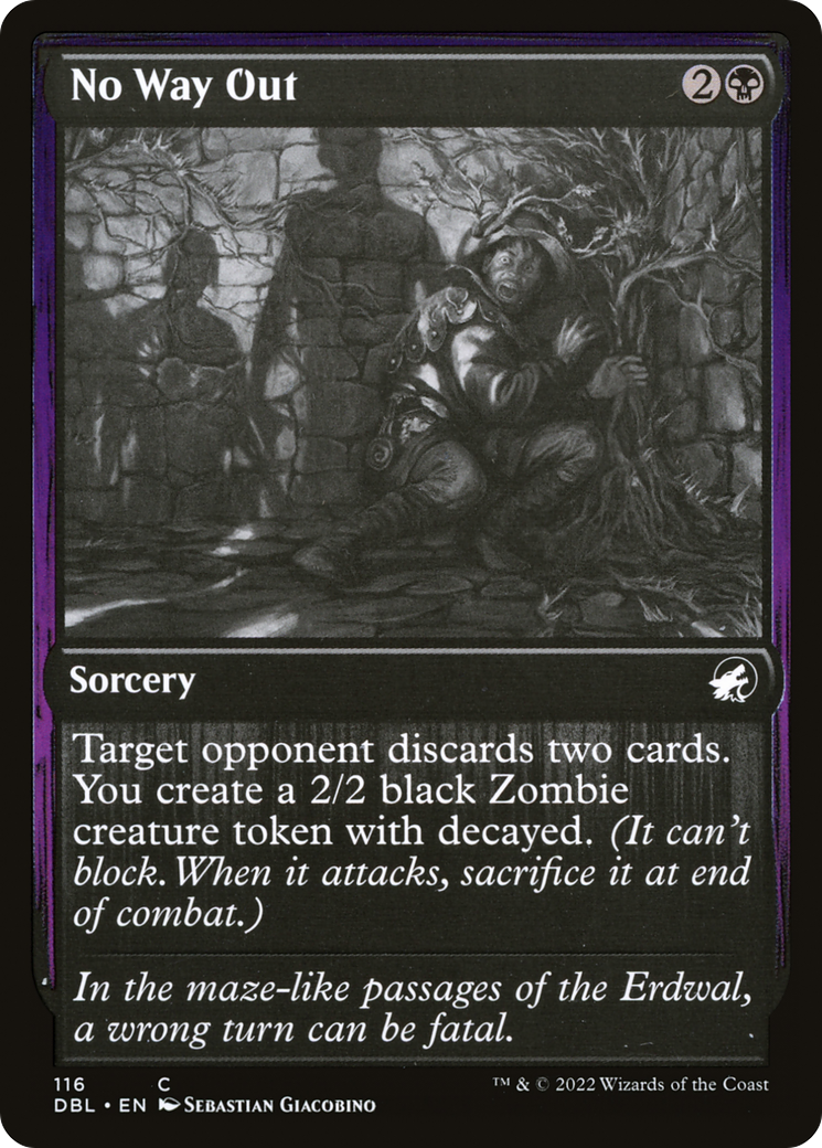No Way Out (DBL-116) [Innistrad: Double Feature]