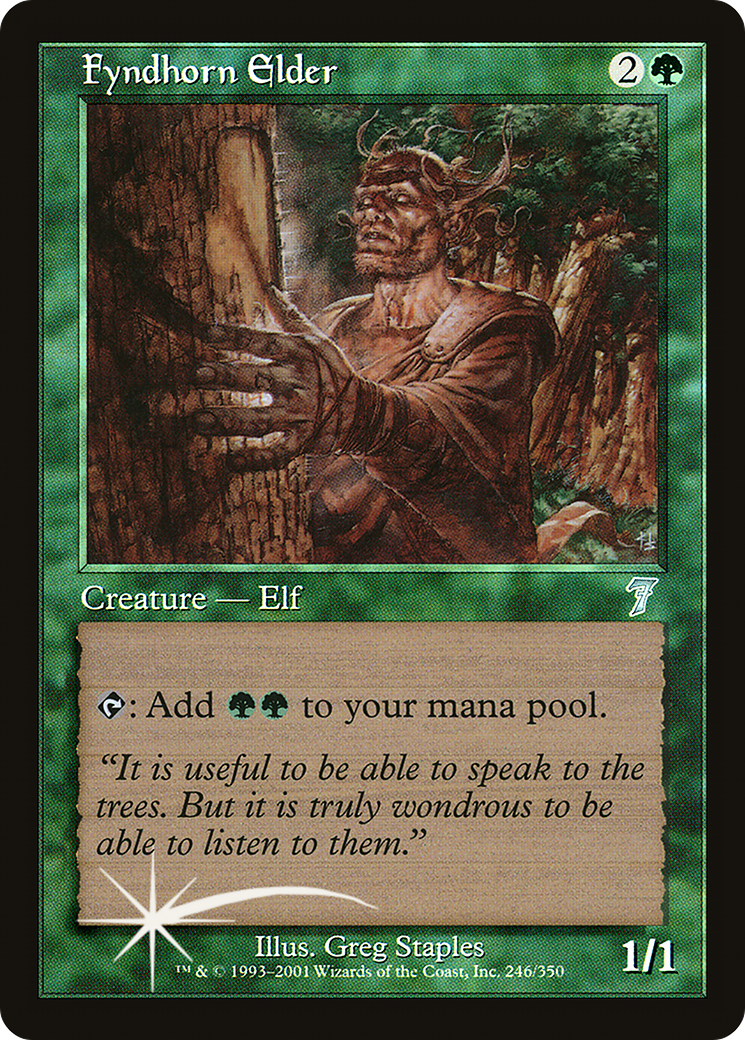 Fyndhorn Elder (7ED-246★) [7th Edition]