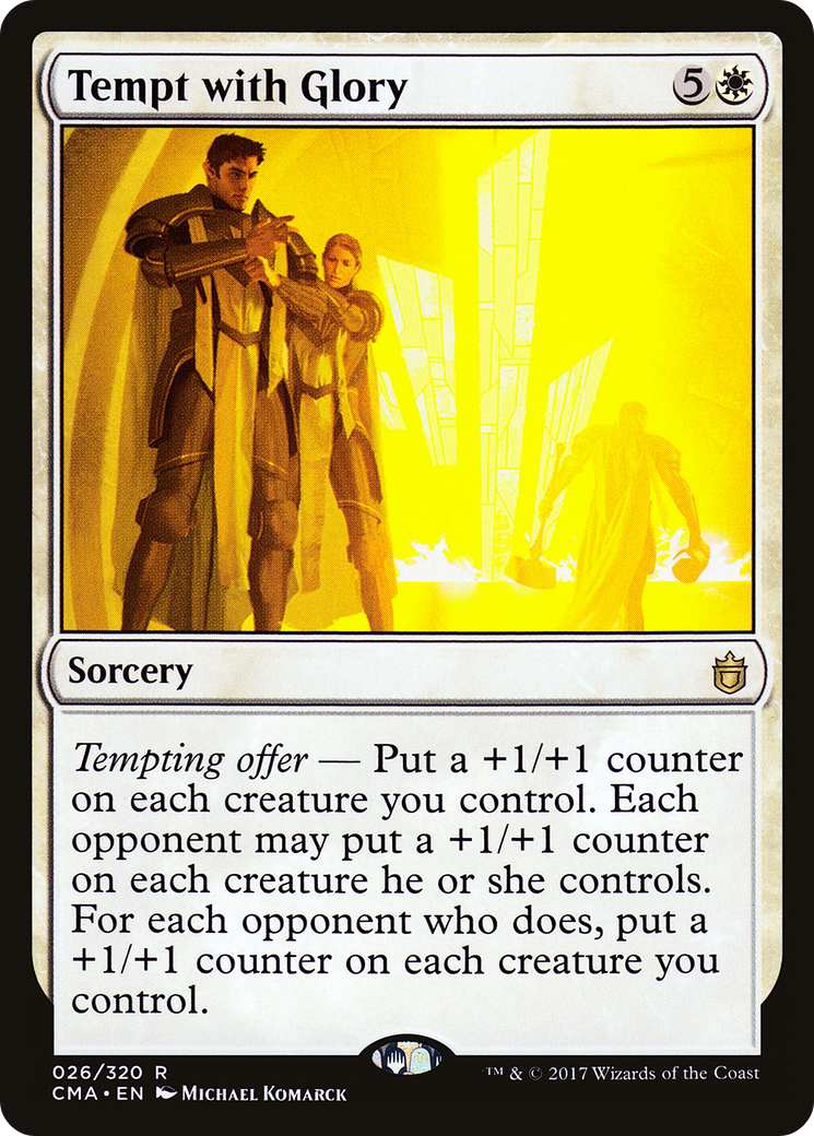 Tempt with Glory (CMA-026) [Commander Anthology]