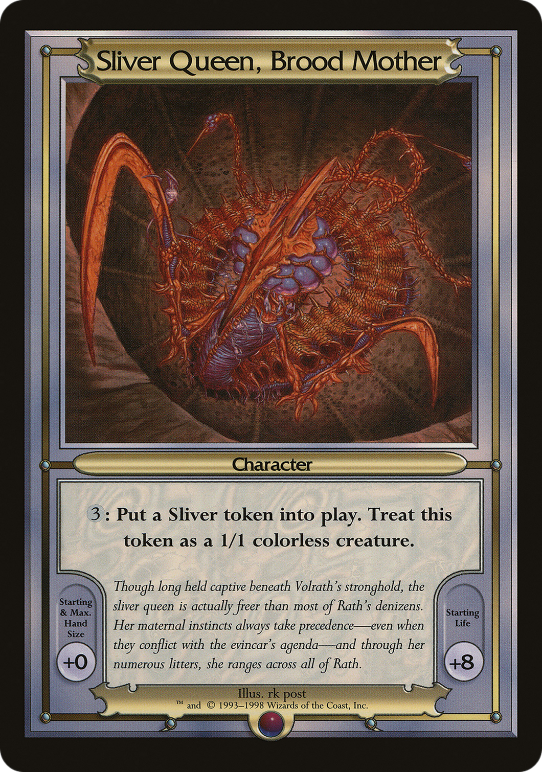Sliver Queen, Brood Mother (Oversize) [Vanguard Series]