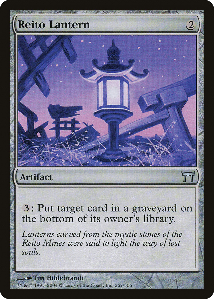 Reito Lantern (CHK-267) [Champions of Kamigawa]