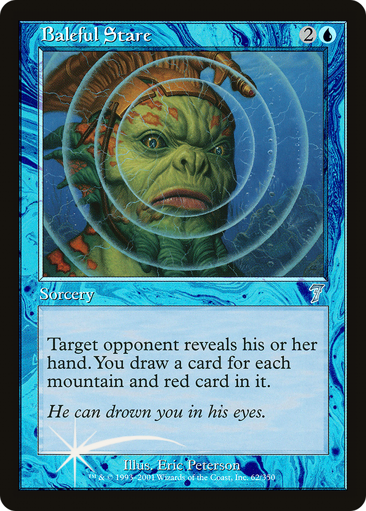Baleful Stare (7ED-62★) [7th Edition]