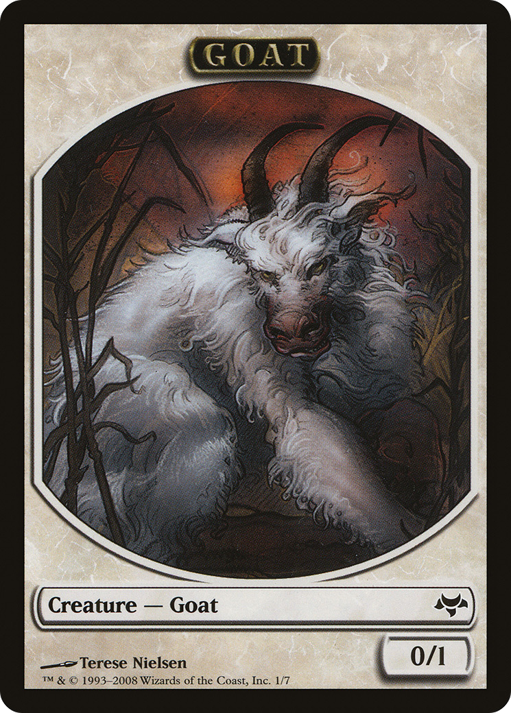 Goat Token (EVE-001) [Eventide Tokens]