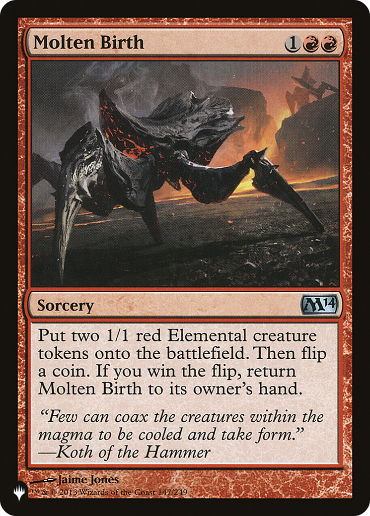Molten Birth (LIST-M14-147) [The List]