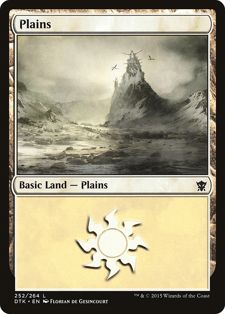 Plains (DTK-252) [Dragons of Tarkir]