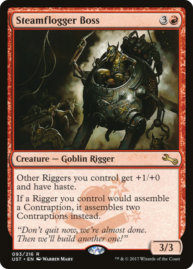 Steamflogger Boss (UST-093) [Unstable] Foil