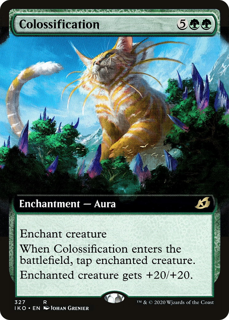 Colossification (Extended Art) (IKO-327) [Ikoria: Lair of Behemoths]
