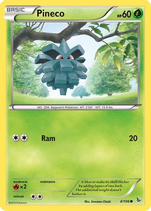 Pineco (004/106) [XY  Flashfire] - Common