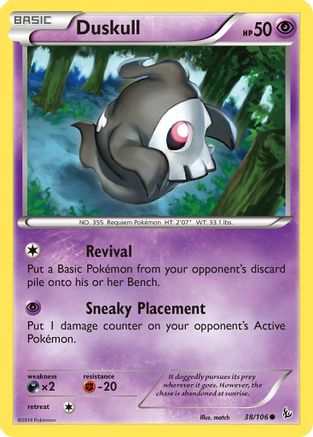 Duskull (038/106) [XY  Flashfire] - Common