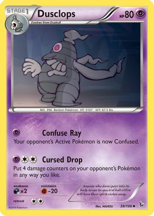 Dusclops (039/106) [XY  Flashfire] - Uncommon