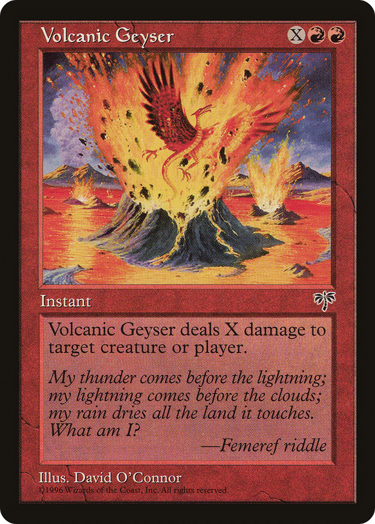 Volcanic Geyser [Mirage]