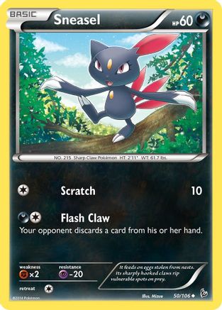 Sneasel (050/106) [XY  Flashfire] - Uncommon