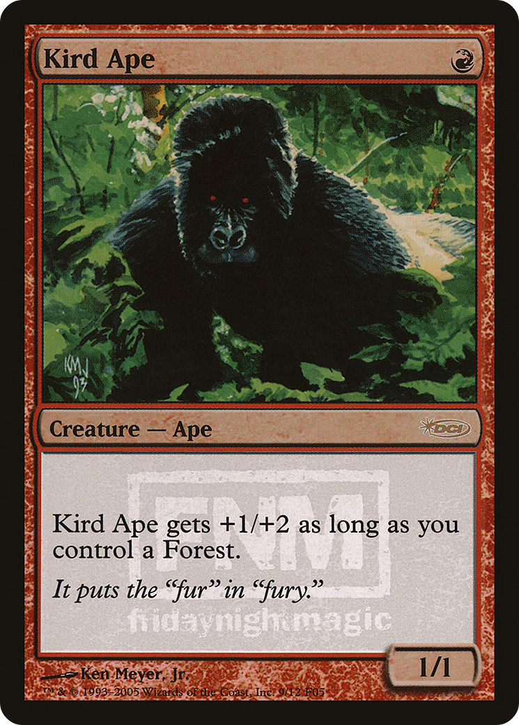 Kird Ape [Friday Night Magic 2005] Foil