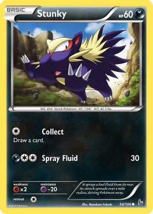 Stunky (054/106) [XY  Flashfire] - Common