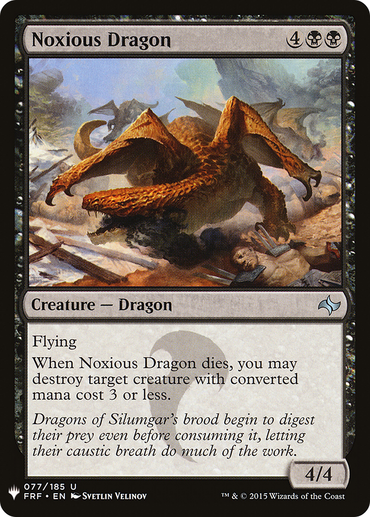 Noxious Dragon (LIST-FRF-77) [The List]